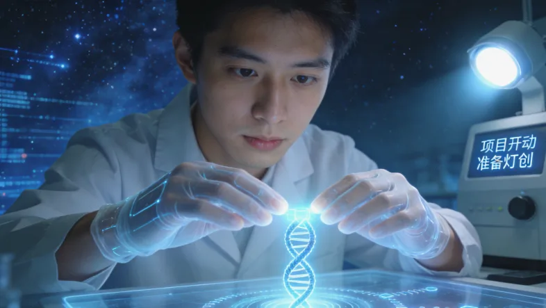 肿瘤组织切片与基因测序过程