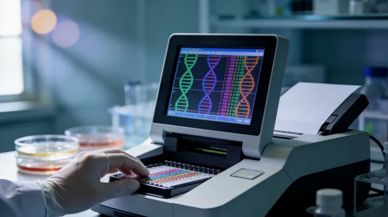 肉瘤基因检测核心流程示意图