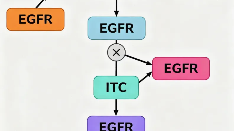 结直肠癌基因检测核心靶点示意图