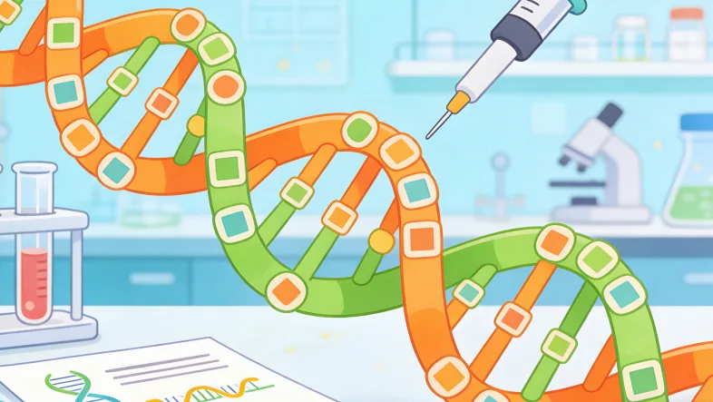 淋巴瘤基因检测核心流程示意图