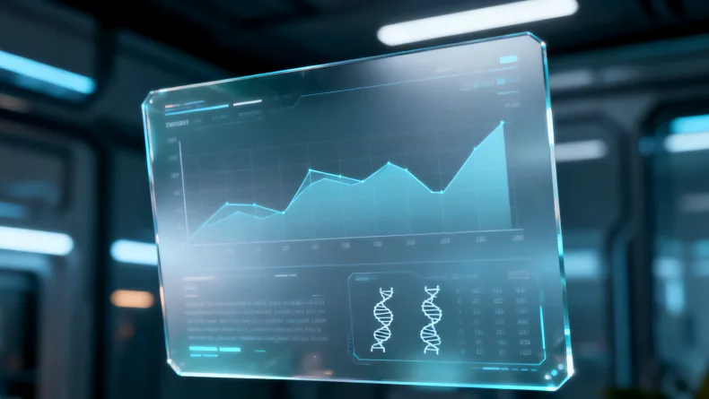 肿瘤组织样本（石蜡块与切片）示例图