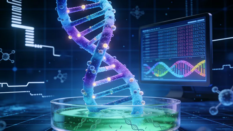 肝癌基因检测全流程示意图