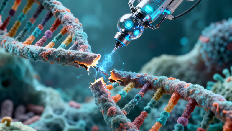 脑膜瘤基因检测核心流程示意图