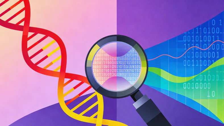 基因检测报告关键部分标注示例