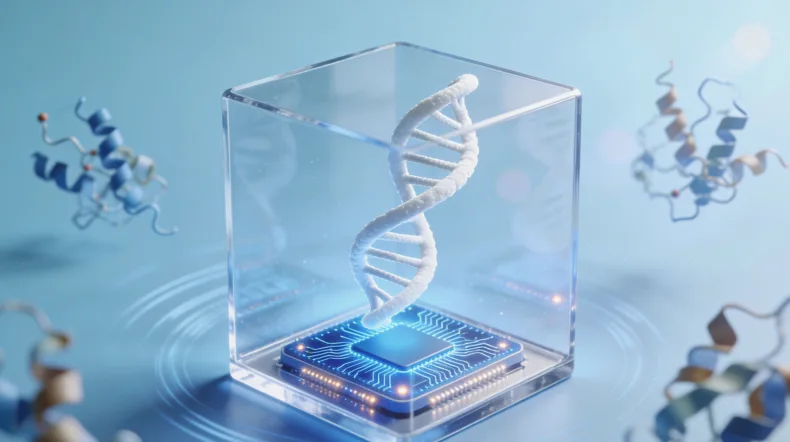 遗传咨询师与客户面对面沟通场景