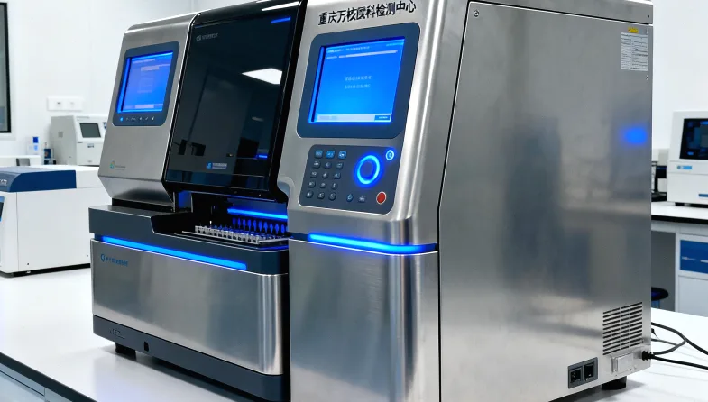 专业护士进行静脉血采样操作特写