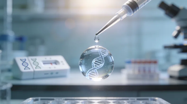 GIST基因检测全流程示意图