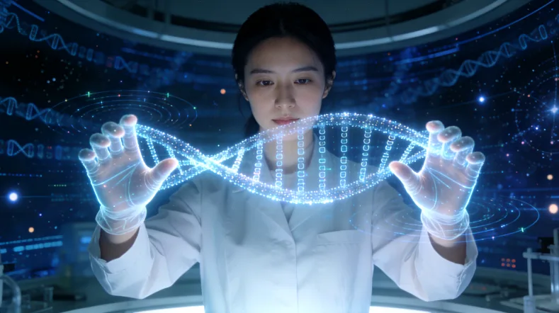 基因检测实验室工作流程简图