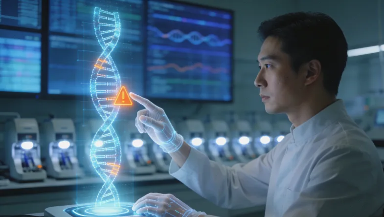 血液样本采集现场实拍图