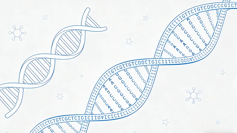 护士正在采集血液样本用于基因检测