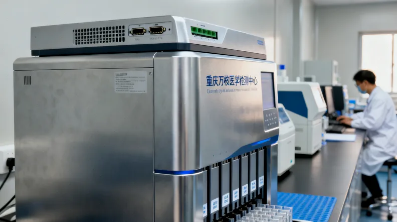 淋巴瘤基因检测核心流程示意图