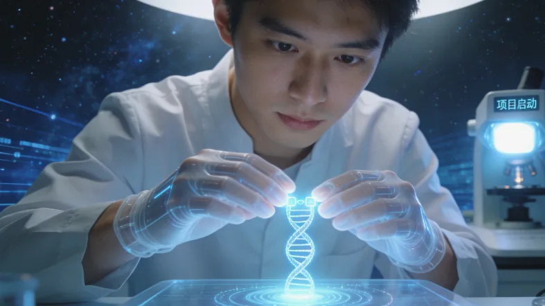 子宫内膜癌基因检测核心流程示意图