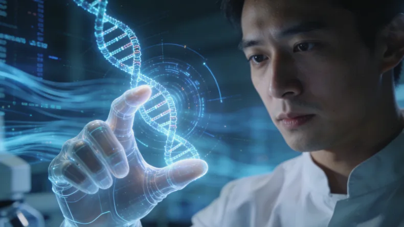 基因检测报告核心部分解读示意图