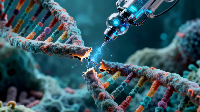 肿瘤组织与血液样本采集过程图示