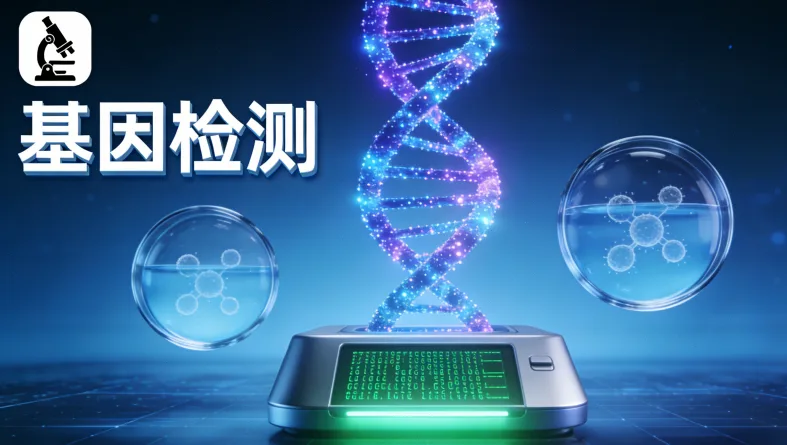 实验室人员操作高通量测序仪工作画面