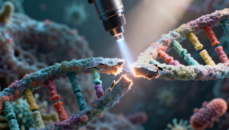 膀胱癌基因检测原理示意图