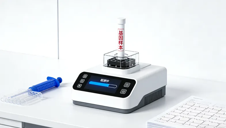 鼻咽癌基因检测核心流程示意图