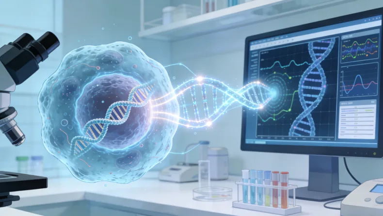 肉瘤基因检测全流程示意图