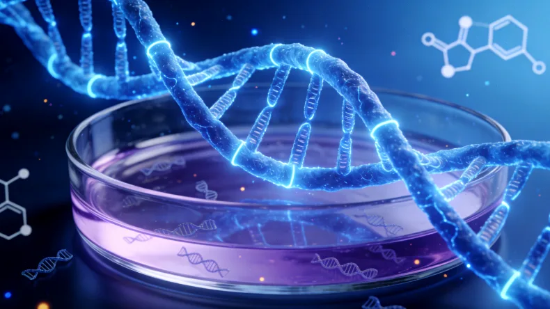 乳腺癌基因检测核心流程示意图