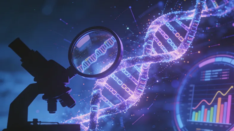 脑胶质瘤基因检测核心基因示意图