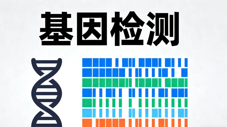 基因检测实验室内部工作流程简图