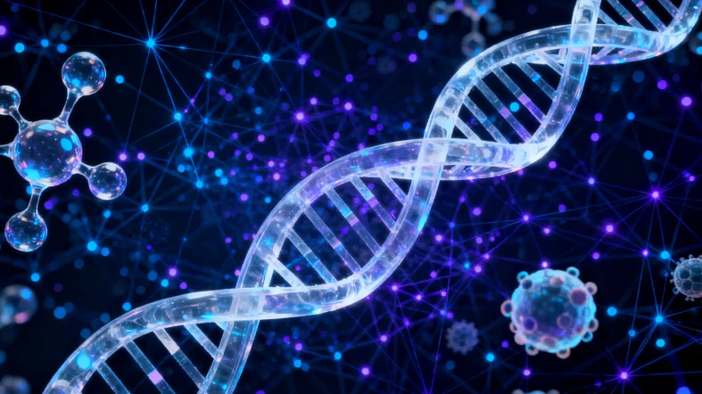 基因检测采样过程实拍