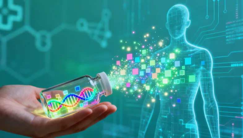 护士正在为受检者进行静脉血样本采集