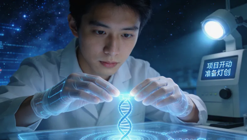 从肿瘤组织到基因报告的流程简图