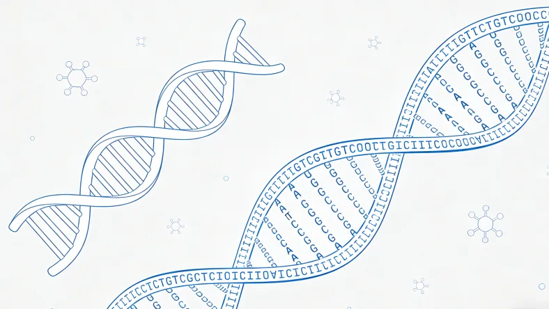 卵巢癌基因检测核心流程示意图