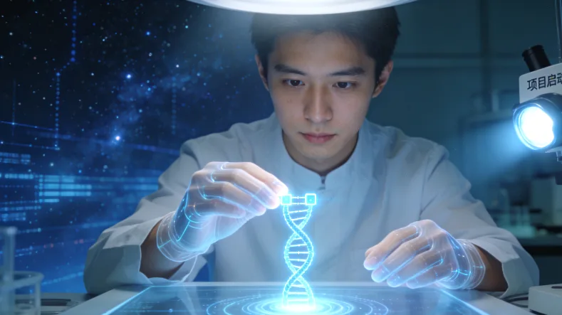 结直肠癌基因检测全流程示意图