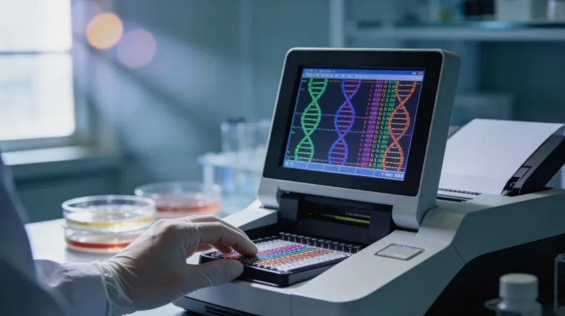 静脉采血进行基因检测样本采集实拍