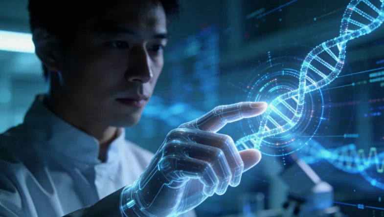 基因检测实验室内部工作环境