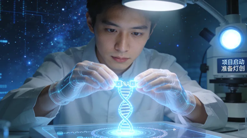 正规基因检测报告封面与资质展示