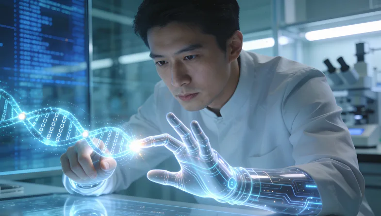 白血病基因检测核心流程示意图