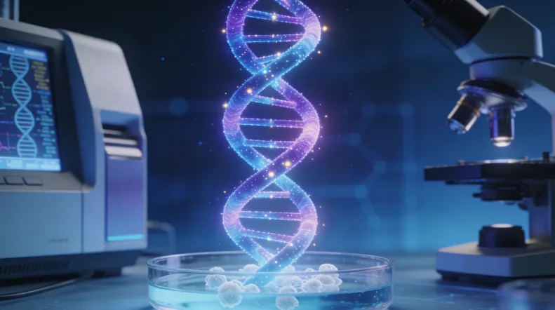 GIST基因检测核心流程示意图