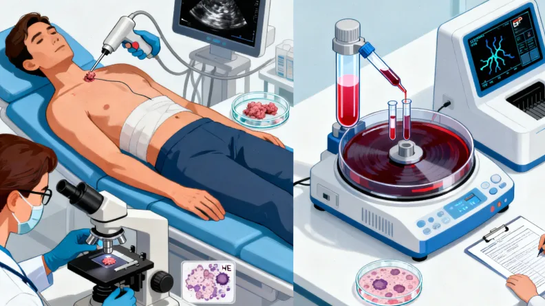 肝癌常见驱动基因突变与对应靶向药物关系图