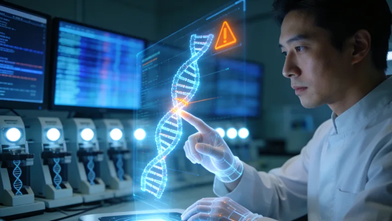 高通量测序实验室工作场景