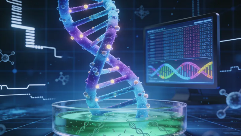 卵巢癌基因检测流程示意图