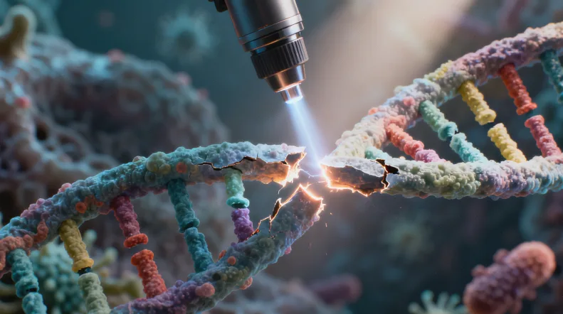 基因检测样本采集（采血）操作实拍