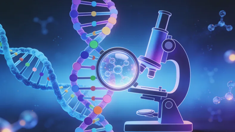 宫颈癌基因检测采样过程示意图