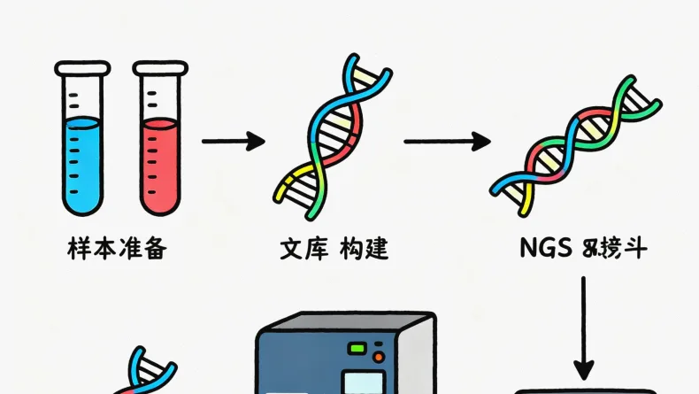 基因检测样本采集（抽血）过程图示