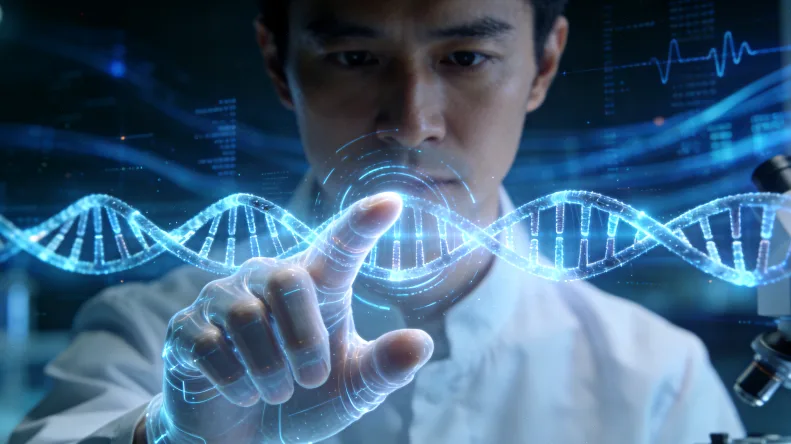 遗传咨询师与女性沟通家族病史