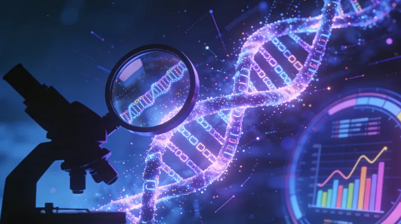 食管癌基因检测核心流程示意图