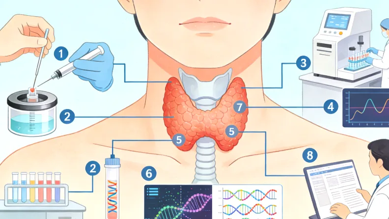 脑膜瘤基因检测全流程示意图