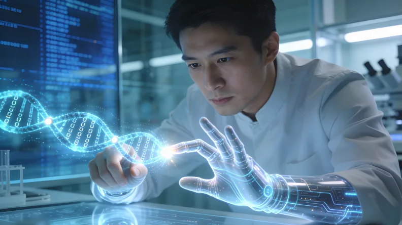 遗传咨询师与患者沟通家族病史场景