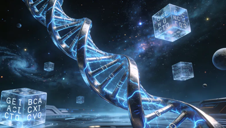 实验室基因测序仪工作场景