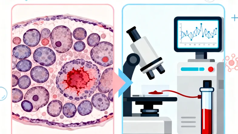 专业人员进行静脉血样本采集