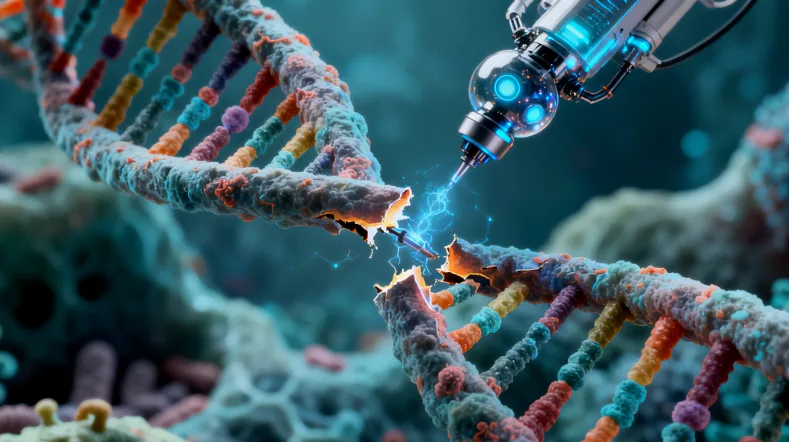 专业人员正在进行静脉血样本采集操作