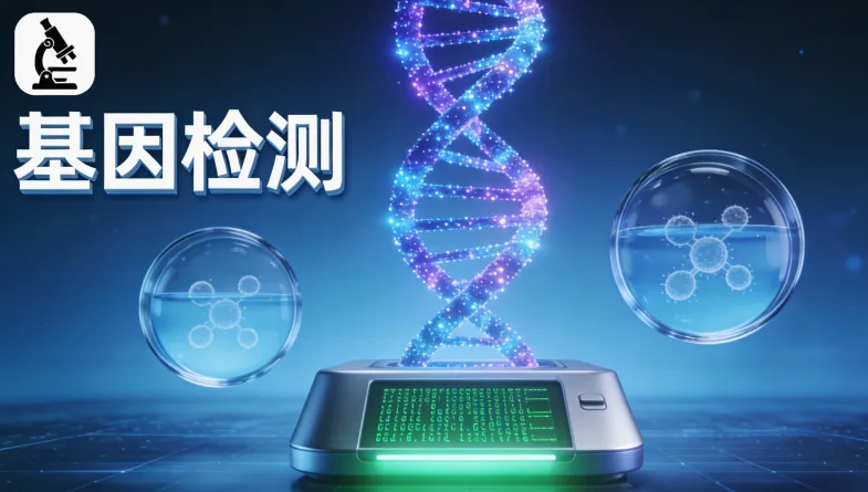基因检测实验室高通量测序仪工作场景