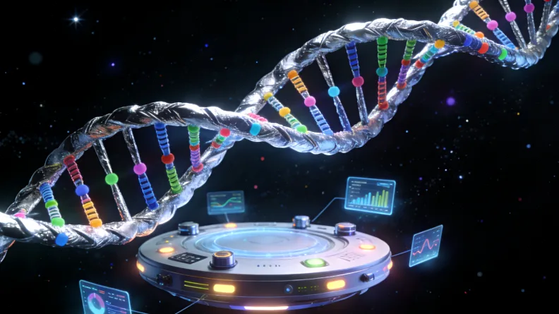 病理医生在显微镜下评估和圈定肿瘤组织区域